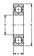 Timken-9301K-深溝球軸承