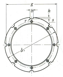 NSK-ANL44-滾動軸承用螺母